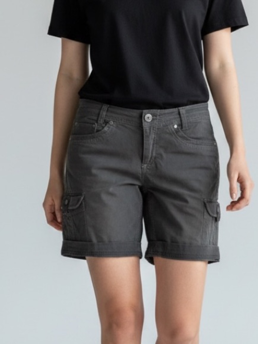 Kuhl Women's Dark Gray Cargo Shorts